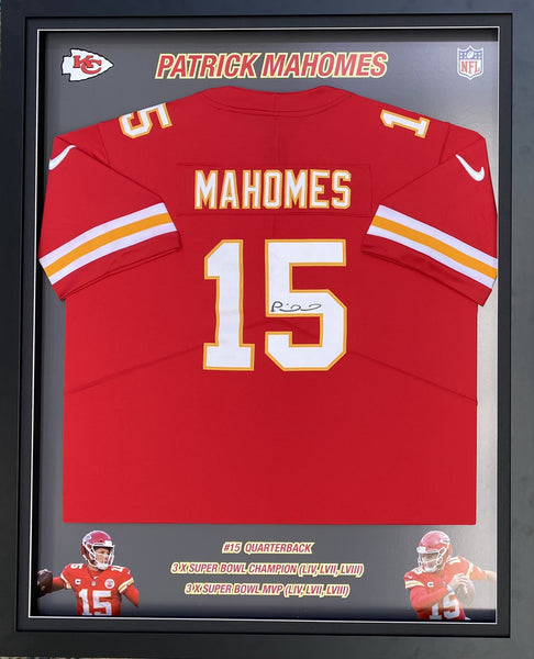 Patrick Mahomes Personally Signed 15 Kansas City Chiefs NFL Jersey Sports Online