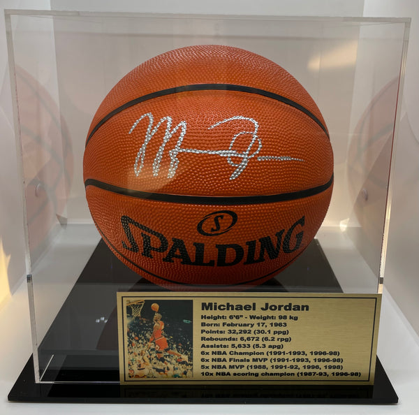 Signature basketball on sale