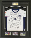 England Euros 2024 Grand Finalists Team Signed Jersey