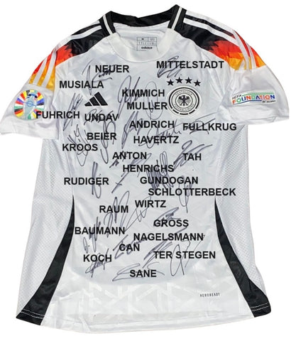 Germany - Euros 2024 Team Signed Jersey