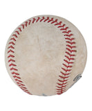 Game-used Rawlings Official Major League Baseball. 2/10/22 New York Yankees vs Baltimore Orioles MLB game.