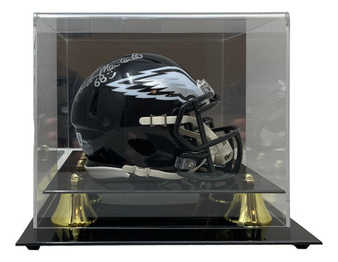 Jordan Mailata Signed Eagles Speed Mini Helmet with Display Case (Beckett)