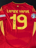 Lamine Yamal Personally Signed Spain Euros 2024 Jersey