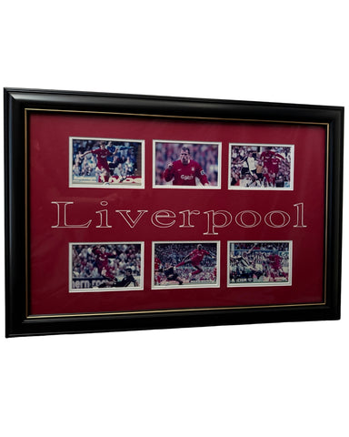 Liverpool Photo Tribute, Framed. Not signed.