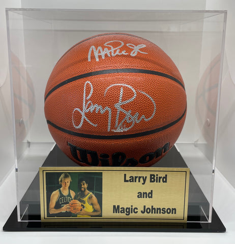 Magic Johnson & LeBron James Autographed Basketball - Upper Deck -  Autographed Basketballs at 's Sports Collectibles Store