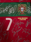 Portugal 2010 World Cup Team Signed Jersey, #7 Cristiano Ronaldo Single Signed on the Back. 1 Only.