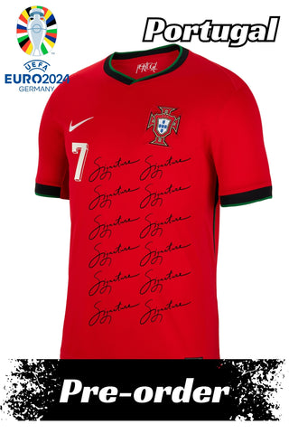 Portugal - Pre-order now: Euros 2024 Team Signed Jersey