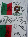 Portugal World Cup 2010 Team Signed Jersey, #7 Cristiano Ronaldo Single Signed on the Back. 1 Only, Long Sleeves.