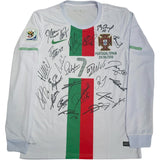 Portugal World Cup 2010 Team Signed Jersey, #7 Cristiano Ronaldo Single Signed on the Back. 1 Only, Long Sleeves.