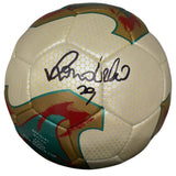 Ronaldo Nazário Personally Signed FIFA World Cup 2002 Brazil Football / Soccer Ball.