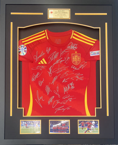 Spain Euros 2024 Champions Team Signed Jersey