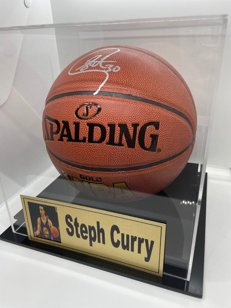 Steph curry sales signed ball