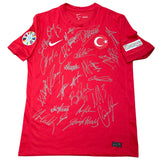 Turkey - Euros 2024 Team Signed Jersey